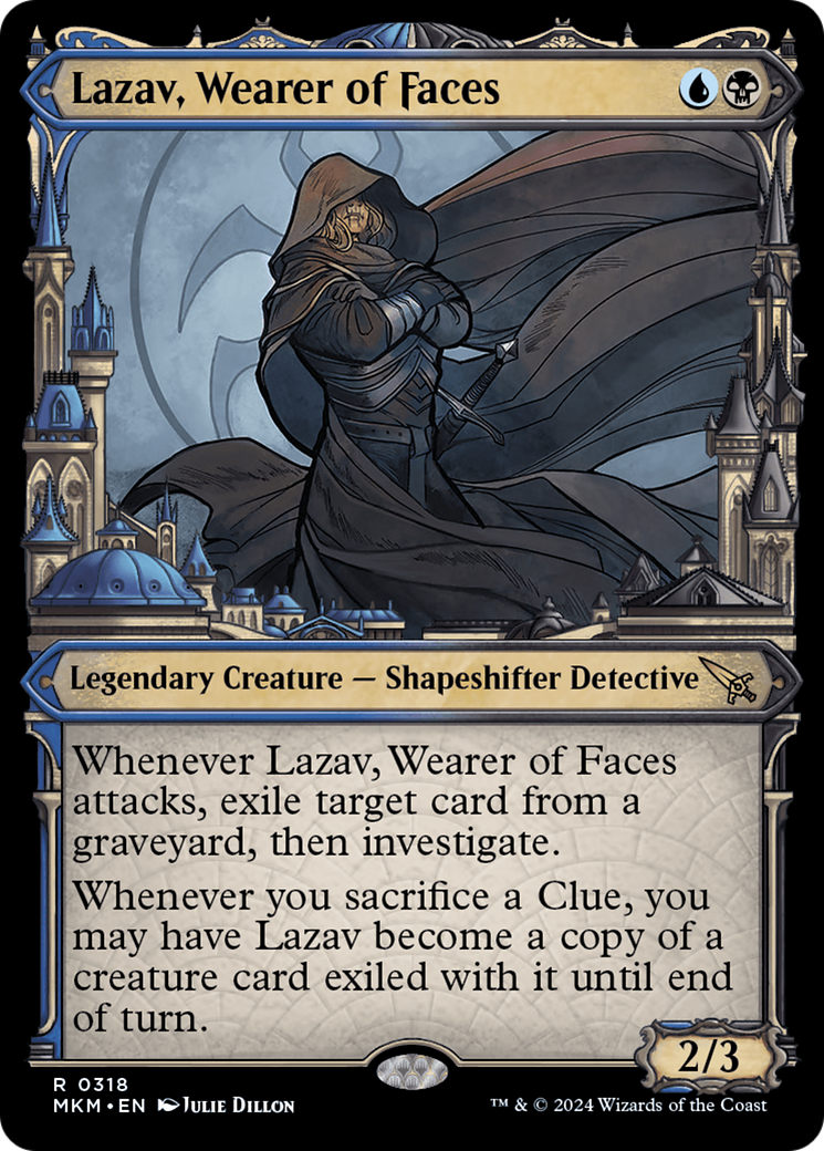 Lazav, Wearer of Faces (Showcase) (0318) [Murders at Karlov Manor] - Magic: The Gathering - Card Brawlers | Quebec | Canada |