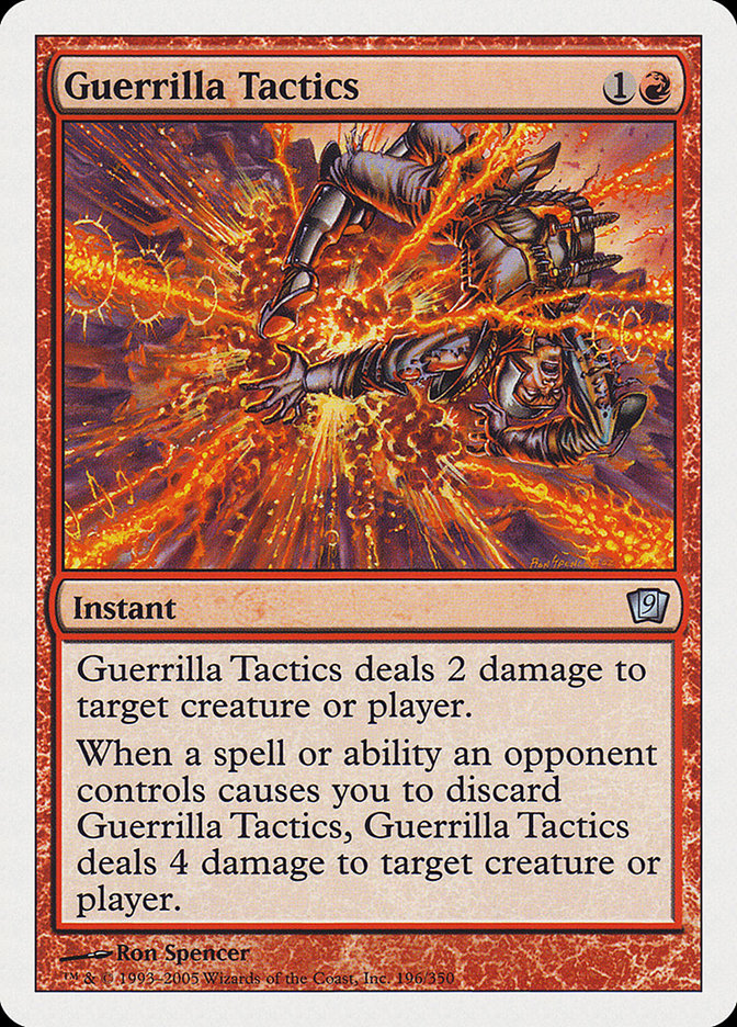 Guerrilla Tactics [Ninth Edition] - Magic: The Gathering - Card Brawlers | Quebec | Canada |