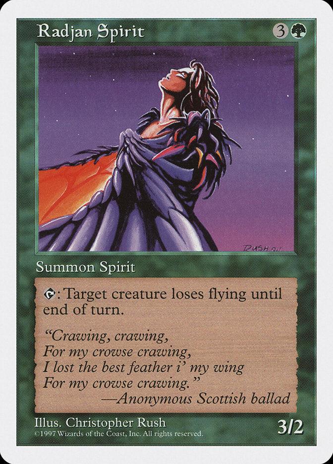 Radjan Spirit [Fifth Edition] - Magic: The Gathering - Card Brawlers | Quebec | Canada |
