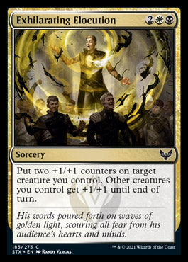 Exhilarating Elocution [Strixhaven: School of Mages] - Magic: The Gathering - Card Brawlers | Quebec | Canada |