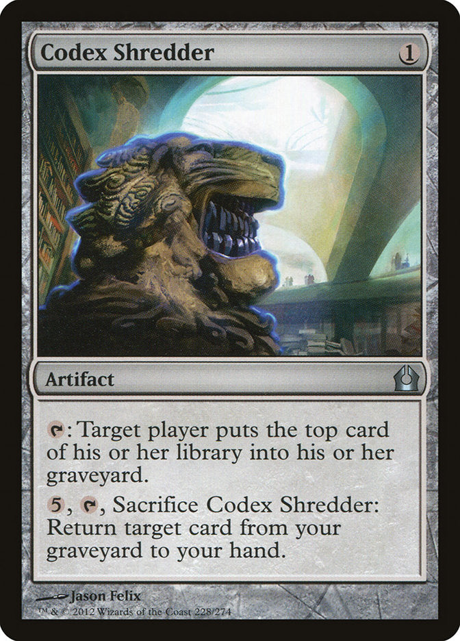Codex Shredder [Return to Ravnica] - Magic: The Gathering - Card Brawlers | Quebec | Canada |