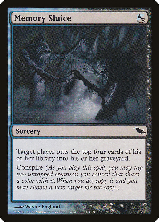 Memory Sluice [Shadowmoor] - Magic: The Gathering - Card Brawlers | Quebec | Canada |