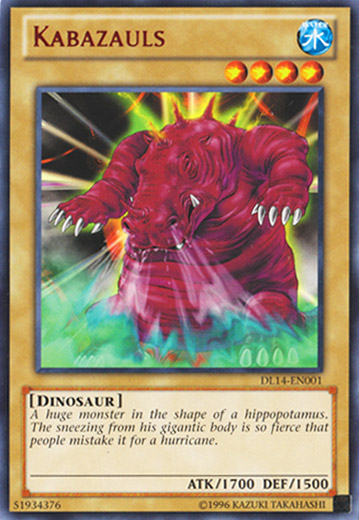 Kabazauls (Red) [DL14-EN001] Rare - Yu-Gi-Oh! - Card Brawlers | Quebec | Canada |