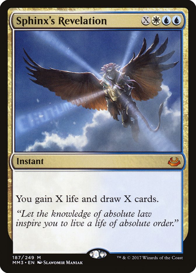 Sphinx's Revelation [Modern Masters 2017] - Magic: The Gathering - Card Brawlers | Quebec | Canada |