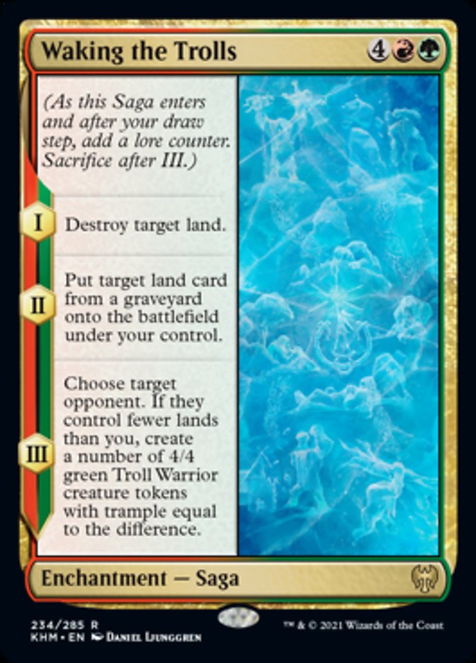 Waking the Trolls [Kaldheim] - Magic: The Gathering - Card Brawlers | Quebec | Canada |
