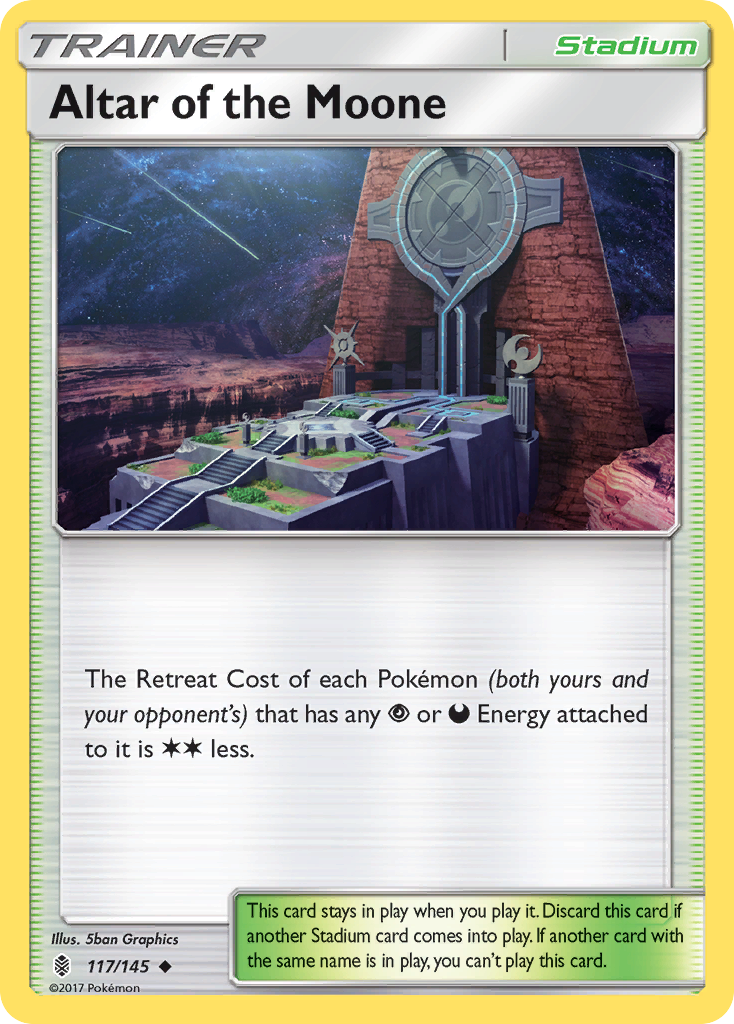 Altar of the Moone (117/145) [Sun & Moon: Guardians Rising] - Pokémon - Card Brawlers | Quebec | Canada |