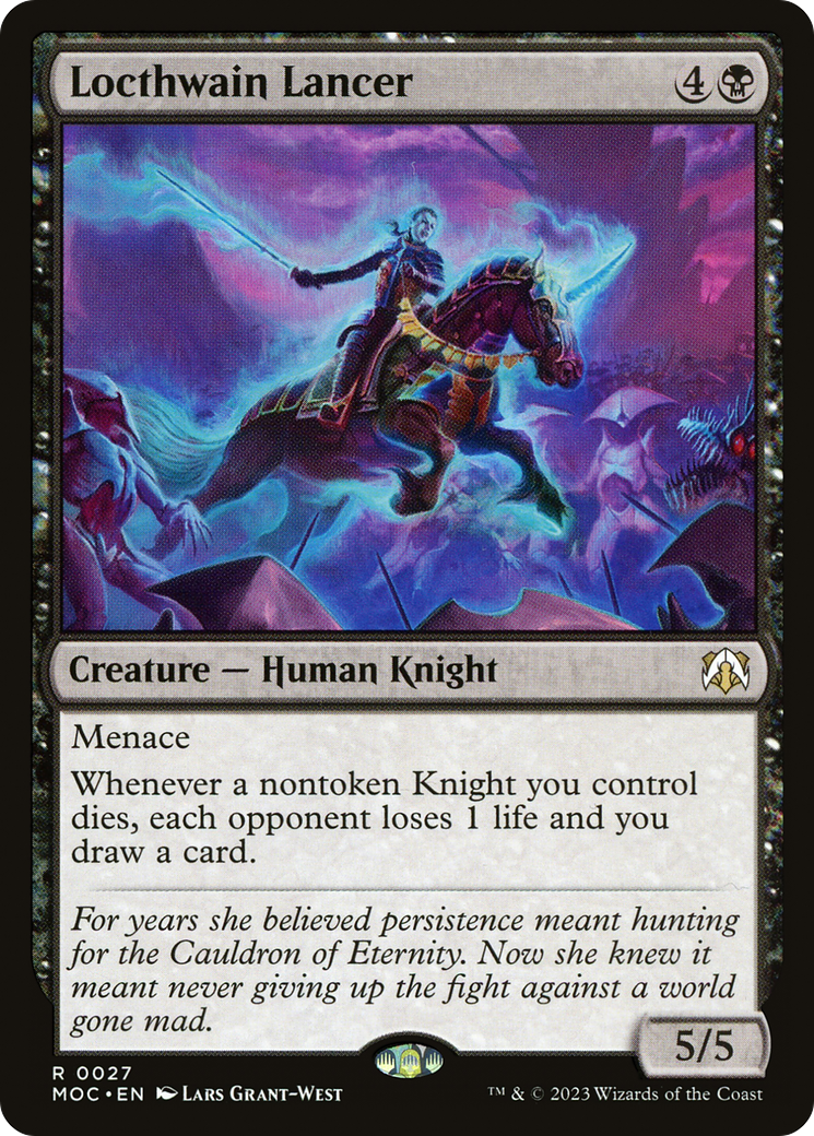 Locthwain Lancer [March of the Machine Commander] - Magic: The Gathering - Card Brawlers | Quebec | Canada |