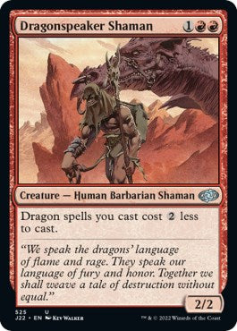 Dragonspeaker Shaman [Jumpstart 2022] - Magic: The Gathering - Card Brawlers | Quebec | Canada |