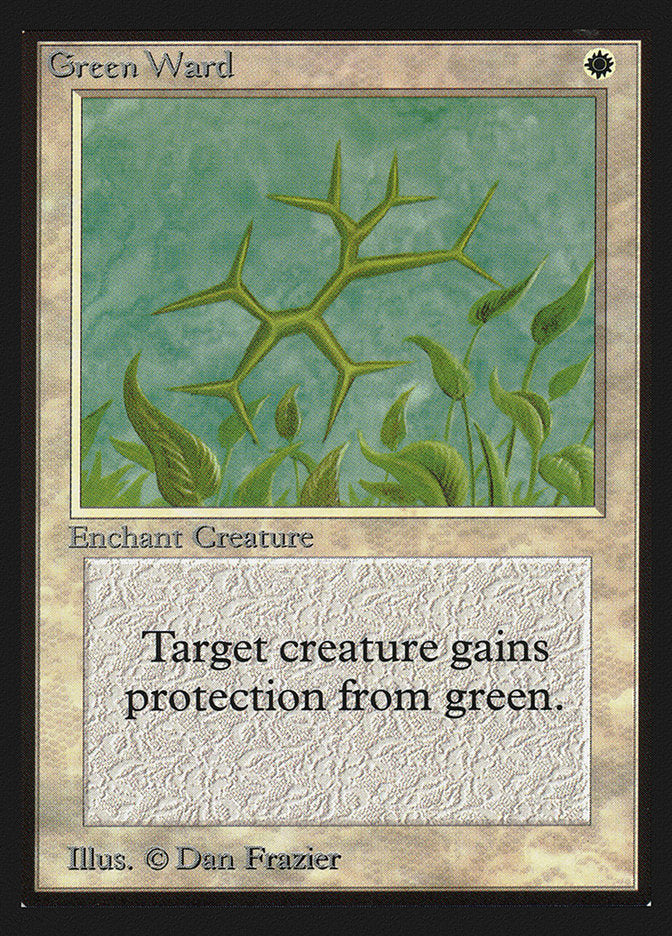 Green Ward [International Collectors' Edition] - Magic: The Gathering - Card Brawlers | Quebec | Canada |