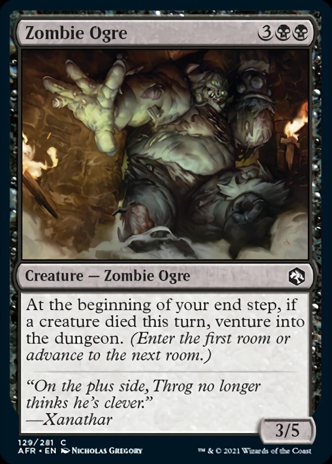Zombie Ogre [Dungeons & Dragons: Adventures in the Forgotten Realms] - Magic: The Gathering - Card Brawlers | Quebec | Canada |