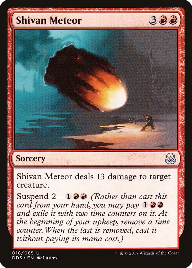 Shivan Meteor [Duel Decks: Mind vs. Might] - Magic: The Gathering - Card Brawlers | Quebec | Canada |