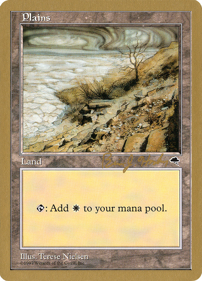 Plains (bh332) (Brian Hacker) [World Championship Decks 1998] - Magic: The Gathering - Card Brawlers | Quebec | Canada |