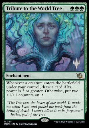 Tribute to the World Tree (Promo Pack) [March of the Machine Promos] - Magic: The Gathering - Card Brawlers | Quebec | Canada |