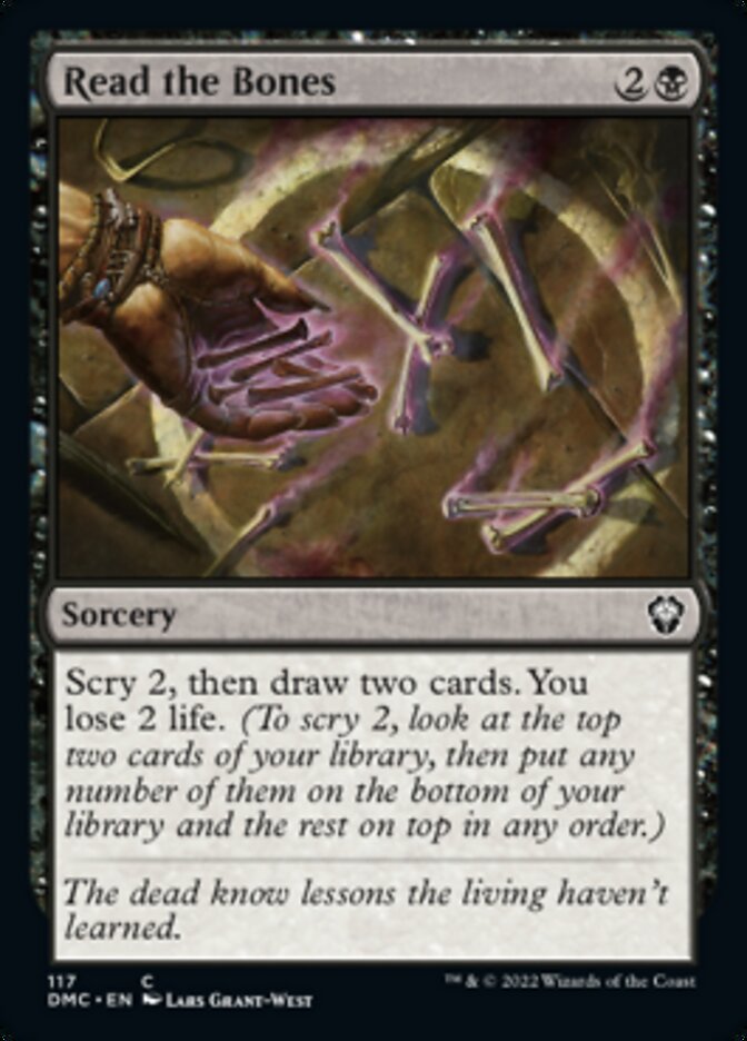 Read the Bones [Dominaria United Commander] - Magic: The Gathering - Card Brawlers | Quebec | Canada |