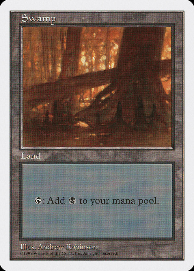 Swamp (440) [Fifth Edition] - Magic: The Gathering - Card Brawlers | Quebec | Canada |