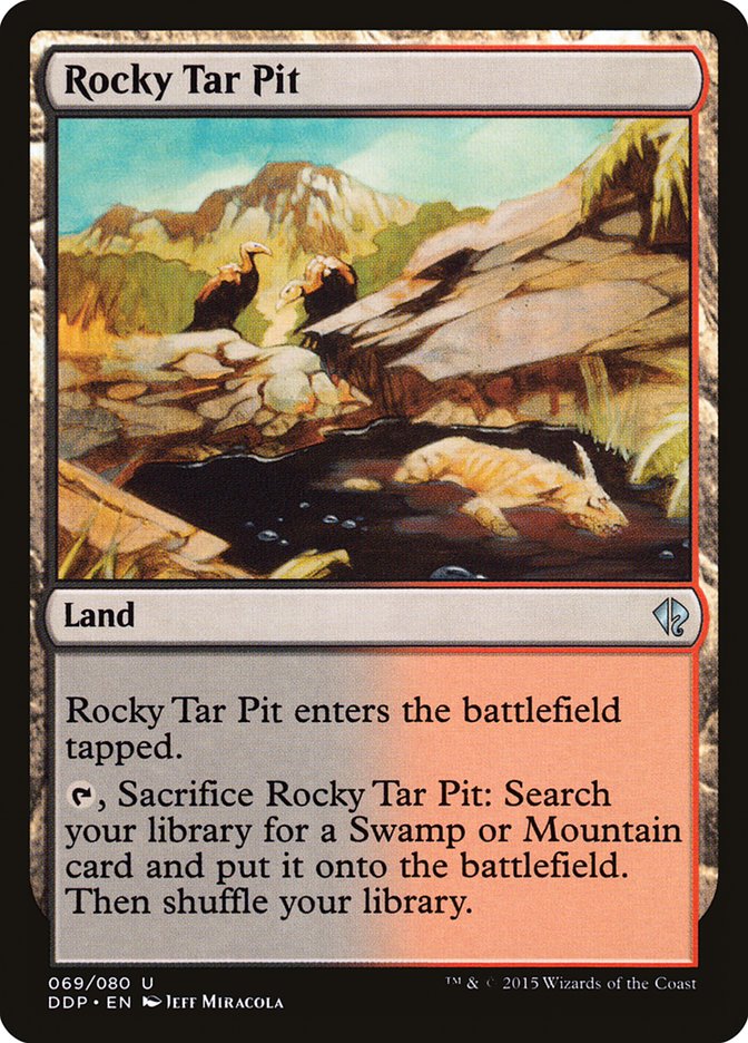 Rocky Tar Pit [Duel Decks: Zendikar vs. Eldrazi] - Magic: The Gathering - Card Brawlers | Quebec | Canada |