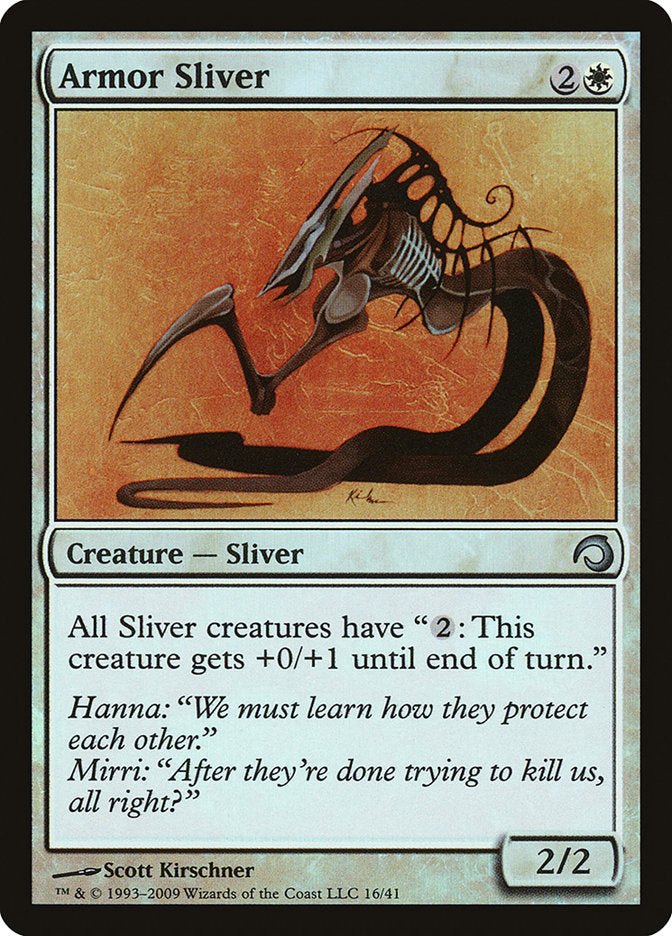 Armor Sliver [Premium Deck Series: Slivers] - Magic: The Gathering - Card Brawlers | Quebec | Canada |