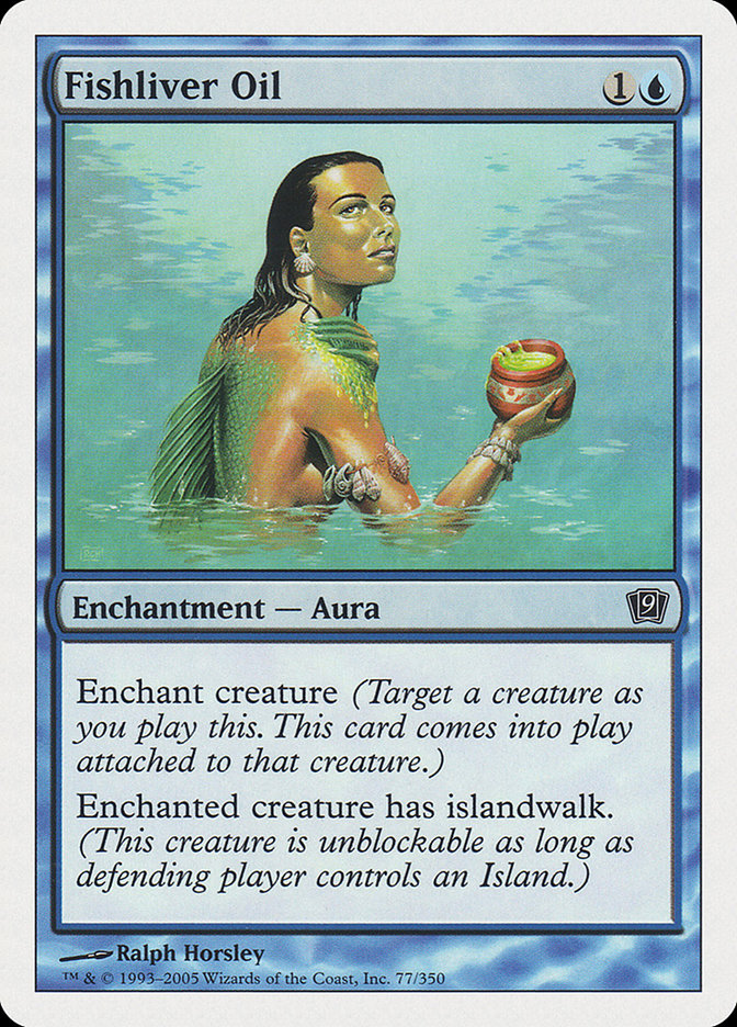 Fishliver Oil [Ninth Edition] - Magic: The Gathering - Card Brawlers | Quebec | Canada |
