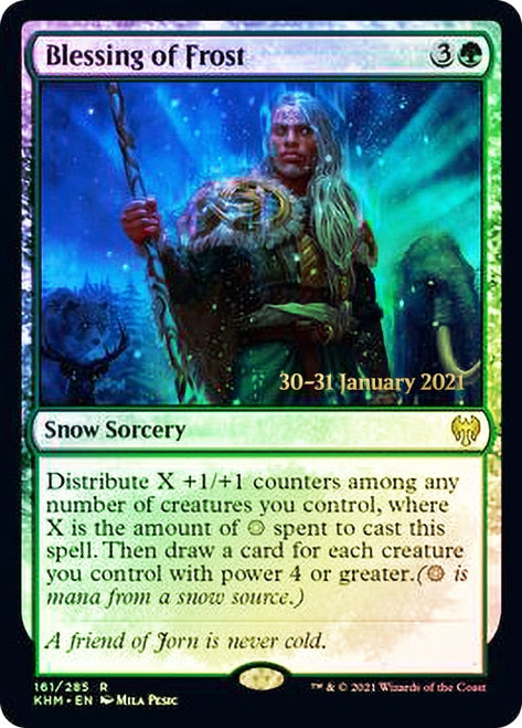 Blessing of Frost [Kaldheim Prerelease Promos] - Magic: The Gathering - Card Brawlers | Quebec | Canada |