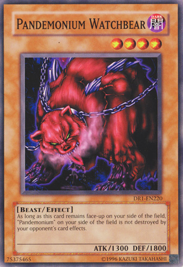Pandemonium Watchbear [DR1-EN220] Common - Yu-Gi-Oh! - Card Brawlers | Quebec | Canada |