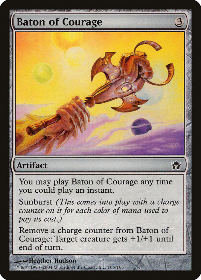 Baton of Courage [Fifth Dawn] - Magic: The Gathering - Card Brawlers | Quebec | Canada |