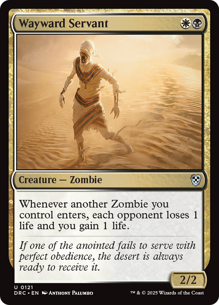 Wayward Servant [Aetherdrift Commander] - Magic: The Gathering - Card Brawlers | Quebec | Canada |