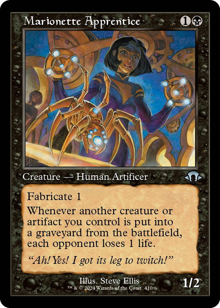 Marionette Apprentice (Retro) [Modern Horizons 3] - Magic: The Gathering - Card Brawlers | Quebec | Canada |