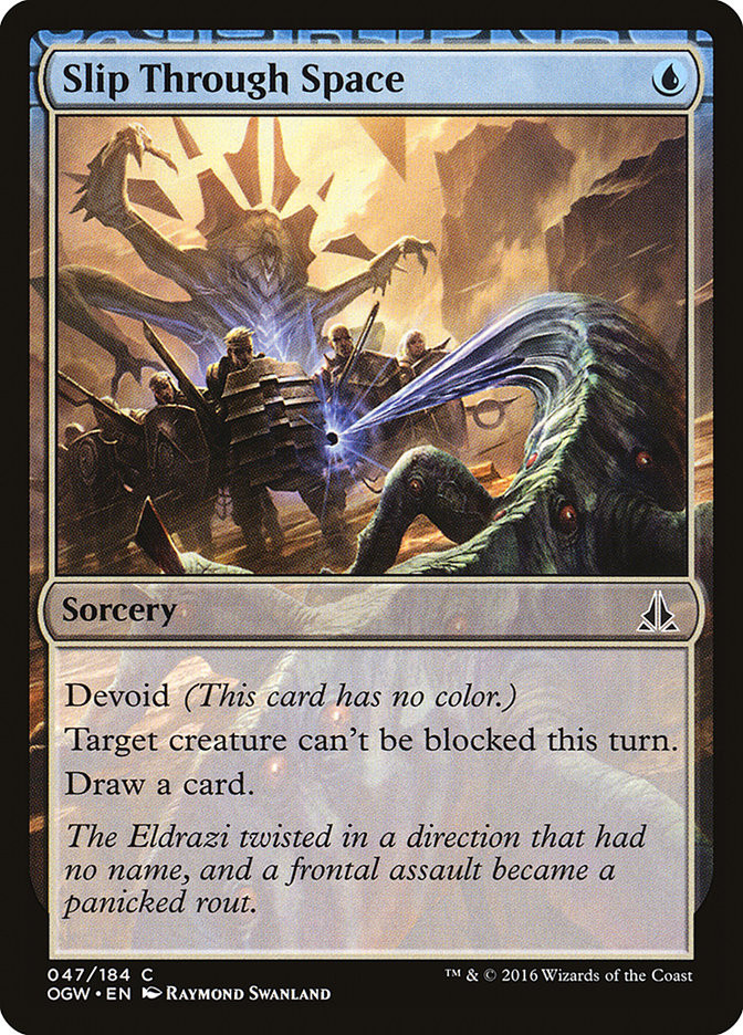 Slip Through Space [Oath of the Gatewatch] - Magic: The Gathering - Card Brawlers | Quebec | Canada |