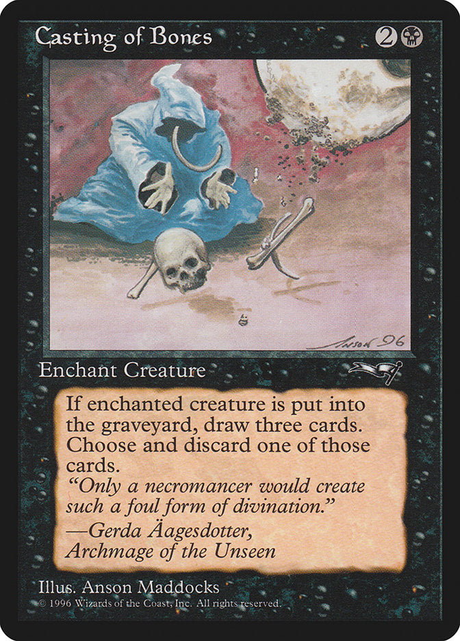 Casting of Bones (Skull on Ground) [Alliances] - Magic: The Gathering - Card Brawlers | Quebec | Canada |