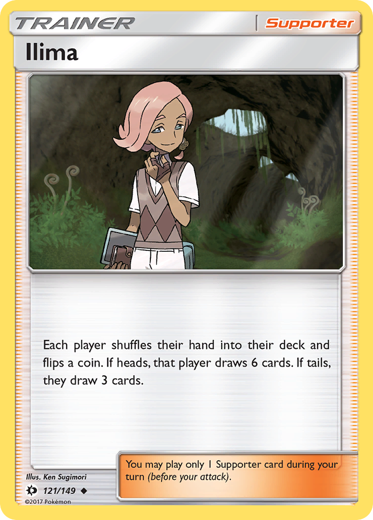 Ilima (121/149) [Sun & Moon: Base Set] - Pokémon - Card Brawlers | Quebec | Canada |