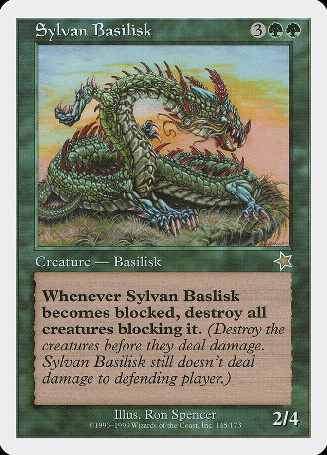 Sylvan Basilisk [Starter 1999] - Magic: The Gathering - Card Brawlers | Quebec | Canada |