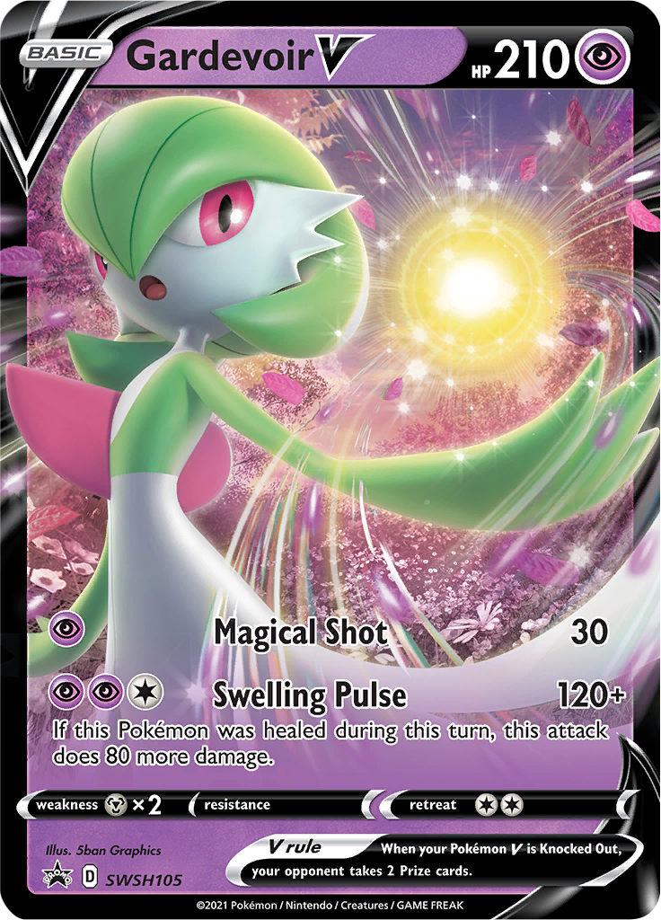 Gardevoir V (SWSH105) [Sword & Shield: Black Star Promos] - Pokémon - Card Brawlers | Quebec | Canada |