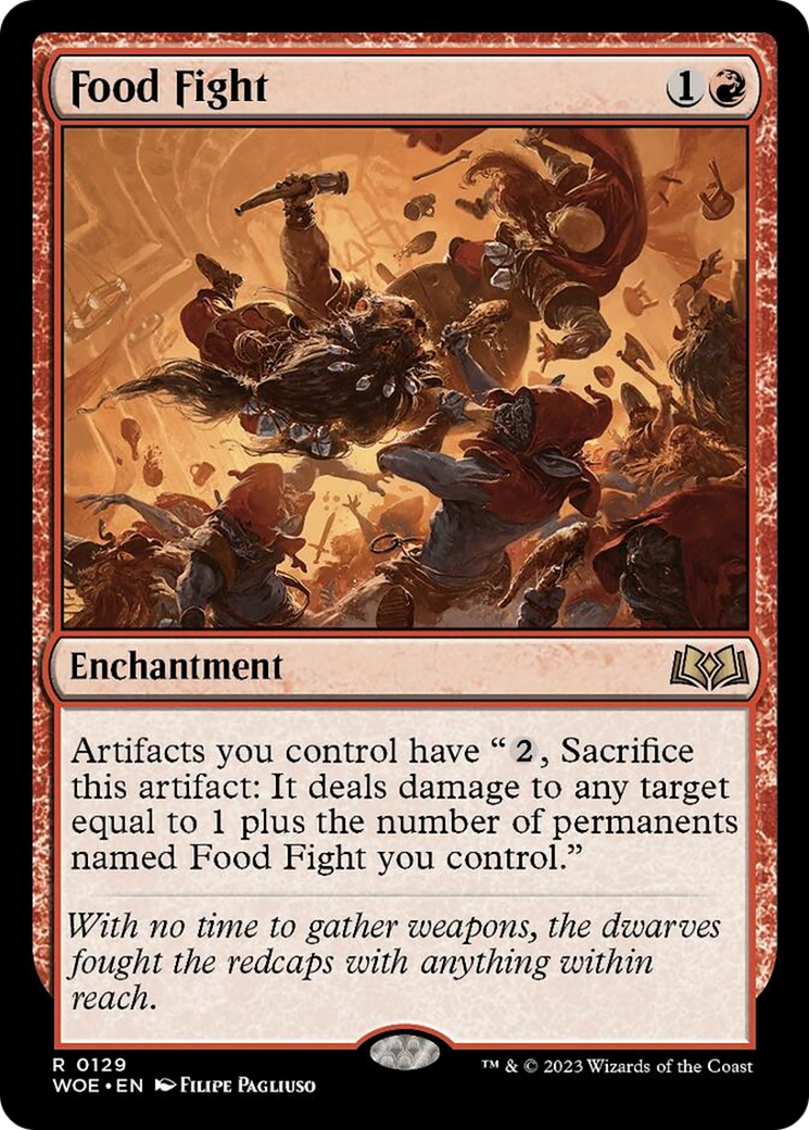 Food Fight [Wilds of Eldraine] - Magic: The Gathering - Card Brawlers | Quebec | Canada |