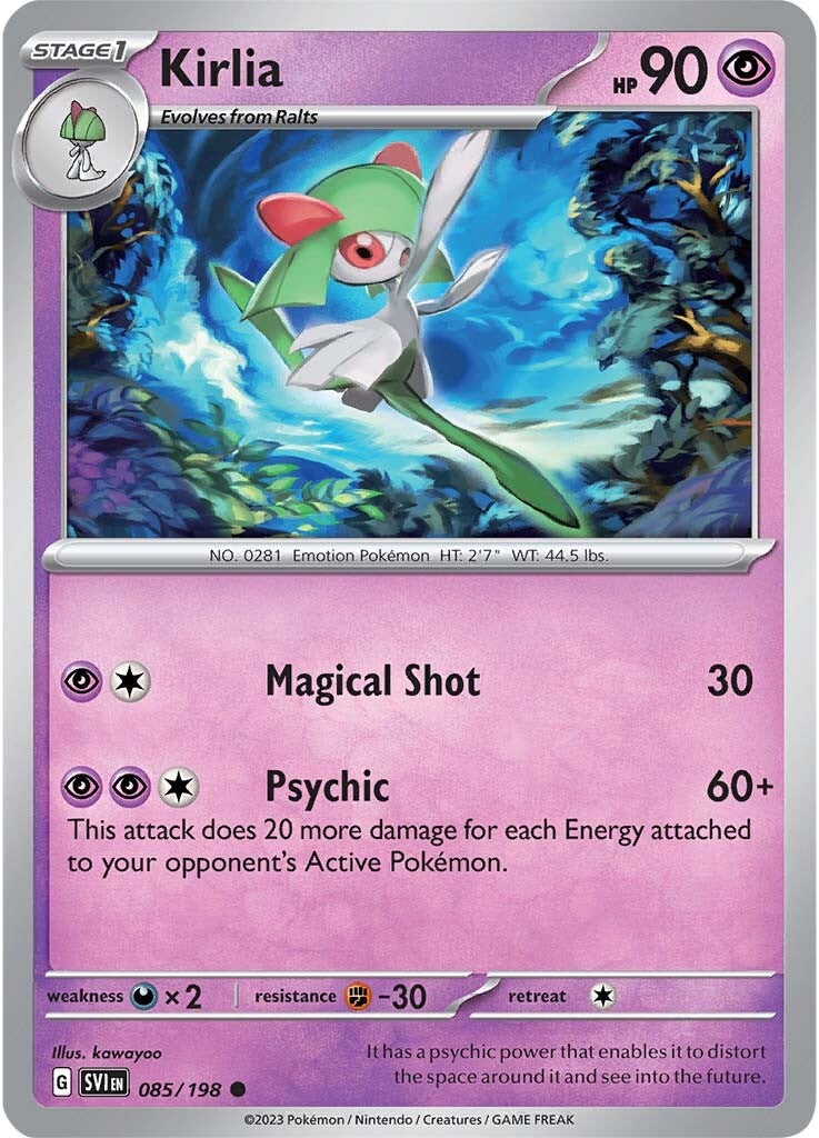 Kirlia (085/198) [Scarlet & Violet: Base Set] - Pokémon - Card Brawlers | Quebec | Canada |