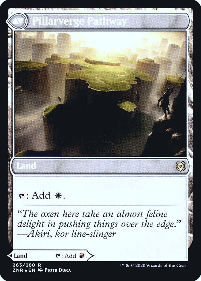 Needleverge Pathway // Pillarverge Pathway [Zendikar Rising Prerelease Promos] - Magic: The Gathering - Card Brawlers | Quebec | Canada |