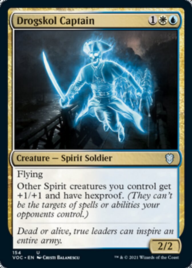 Drogskol Captain [Innistrad: Crimson Vow Commander] - Magic: The Gathering - Card Brawlers | Quebec | Canada |