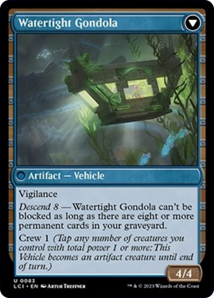 Waterlogged Hulk // Watertight Gondola [The Lost Caverns of Ixalan] - Magic: The Gathering - Card Brawlers | Quebec | Canada |