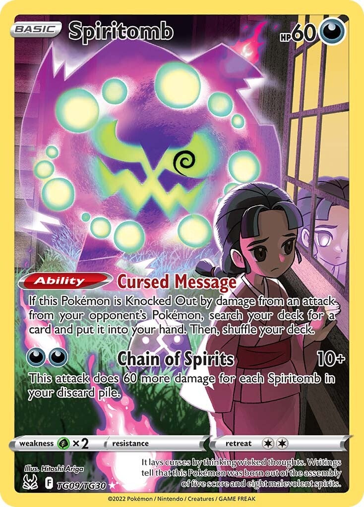 Spiritomb (TG09/TG30) [Sword & Shield: Lost Origin] - Pokémon - Card Brawlers | Quebec | Canada |