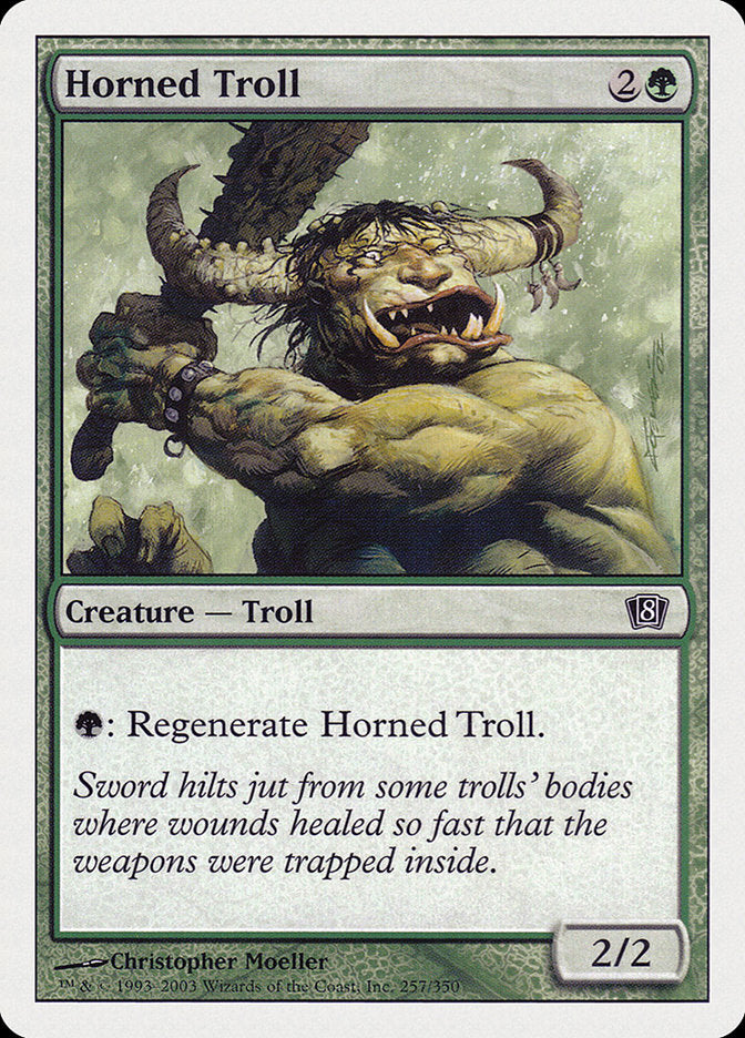 Horned Troll [Eighth Edition] - Magic: The Gathering - Card Brawlers | Quebec | Canada |