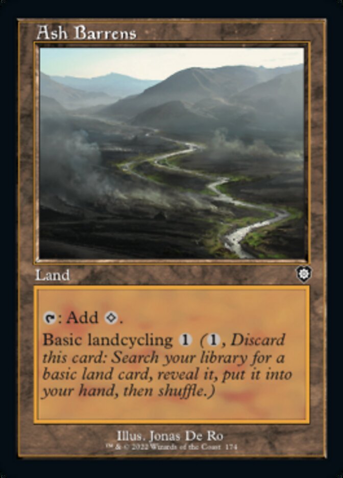 Ash Barrens (Retro) [The Brothers' War Commander] - Magic: The Gathering - Card Brawlers | Quebec | Canada |