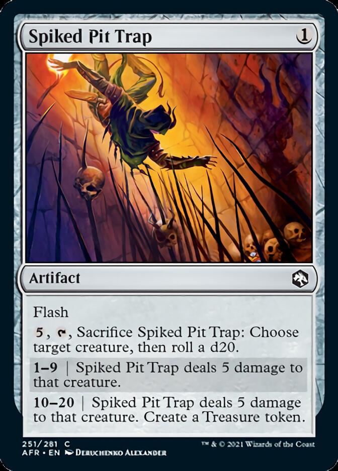 Spiked Pit Trap [Dungeons & Dragons: Adventures in the Forgotten Realms] - Magic: The Gathering - Card Brawlers | Quebec | Canada |