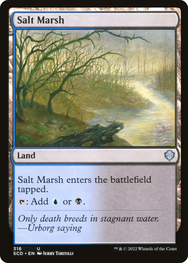 Salt Marsh [Starter Commander Decks] - Magic: The Gathering - Card Brawlers | Quebec | Canada |