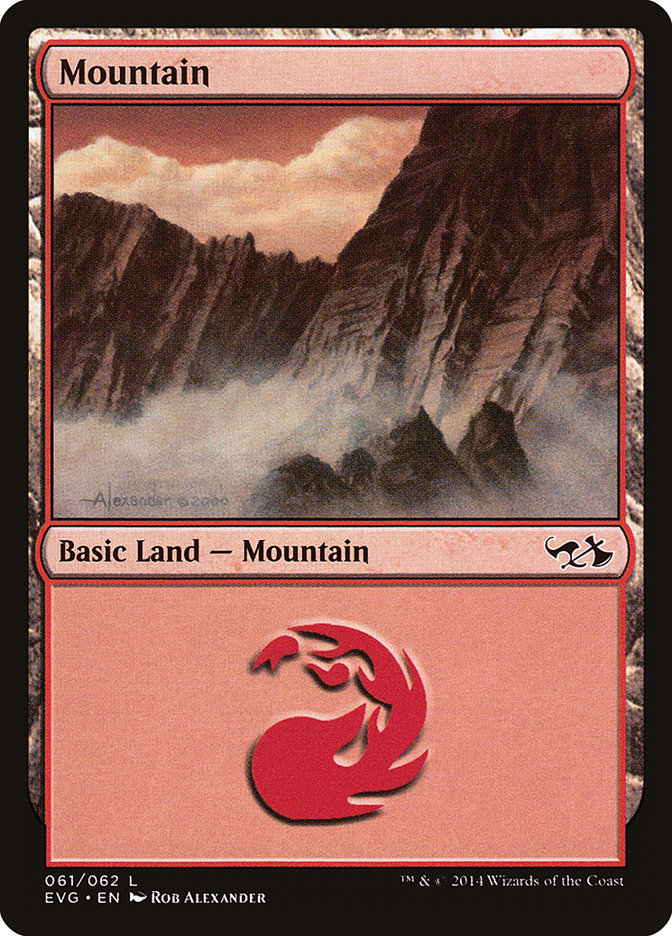 Mountain (61) (Elves vs. Goblins) [Duel Decks Anthology] - Magic: The Gathering - Card Brawlers | Quebec | Canada |