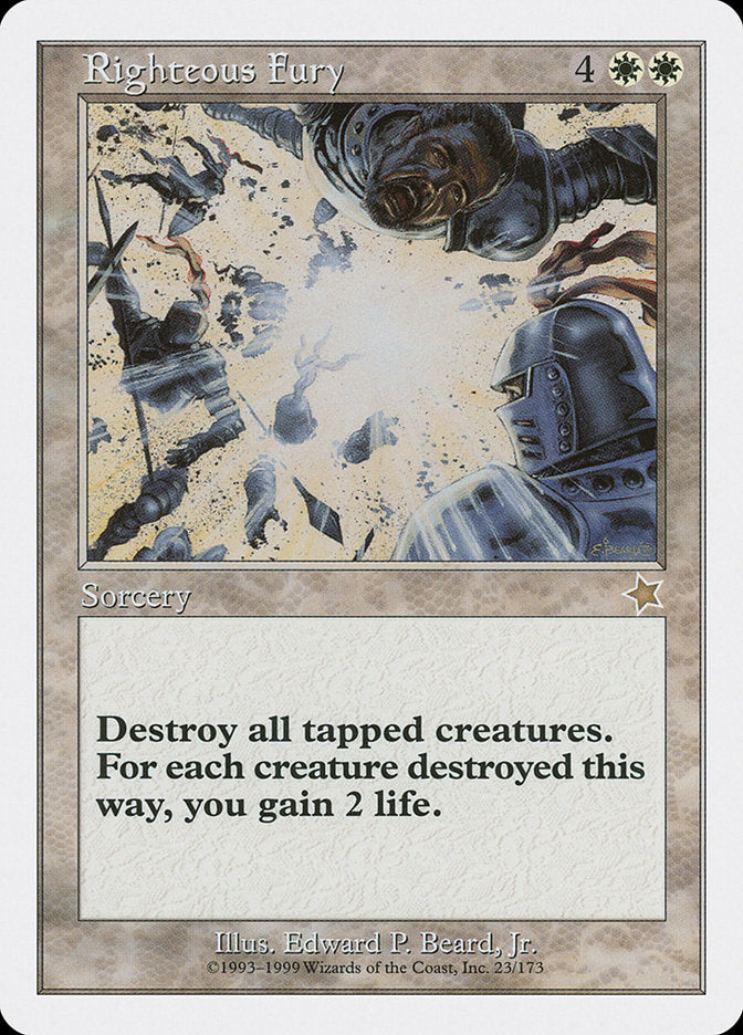 Righteous Fury [Starter 1999] - Magic: The Gathering - Card Brawlers | Quebec | Canada |