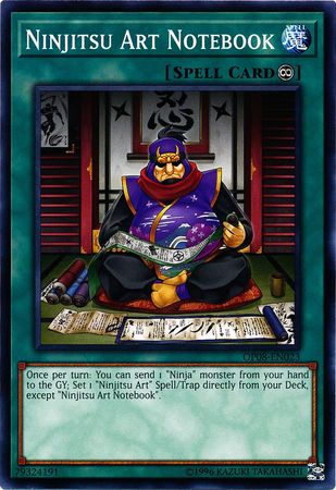 Ninjitsu Art Notebook [OP08-EN023] Common - Yu-Gi-Oh! - Card Brawlers | Quebec | Canada |