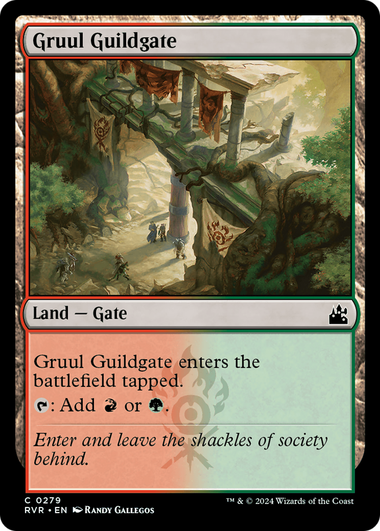 Gruul Guildgate [Ravnica Remastered] - Magic: The Gathering - Card Brawlers | Quebec | Canada |