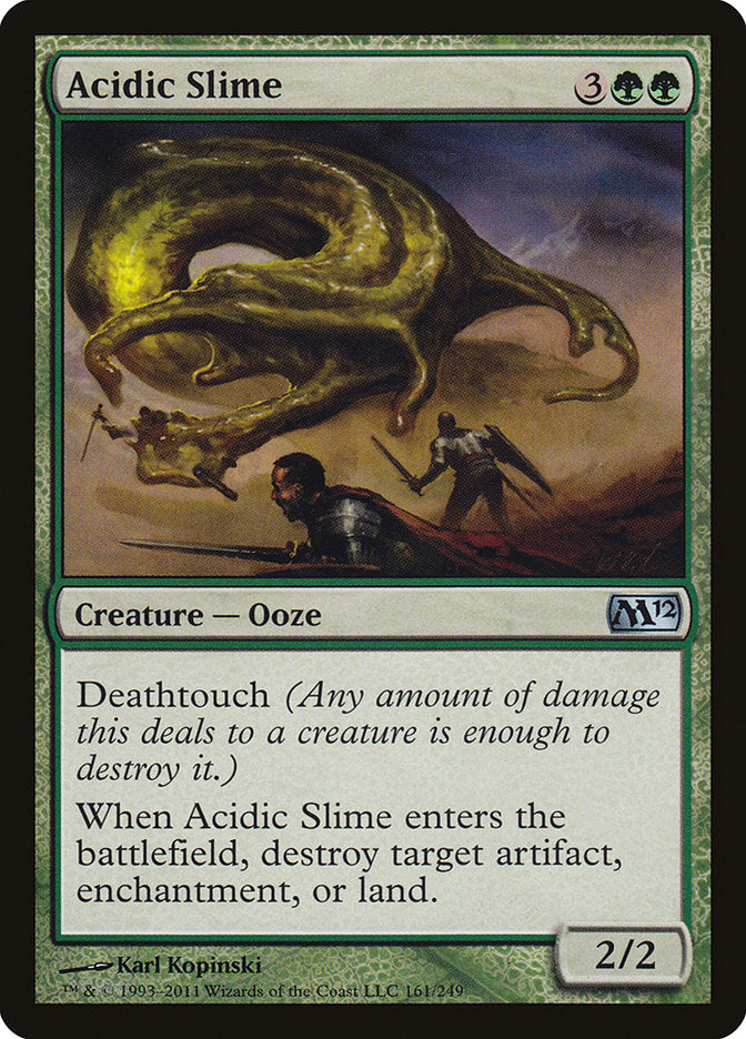 Acidic Slime [Magic 2012] - Magic: The Gathering - Card Brawlers | Quebec | Canada |