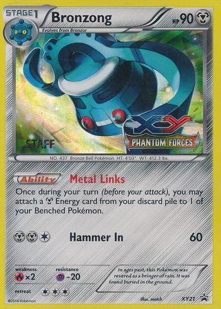 Bronzong (XY21) (Staff) [XY: Black Star Promos] - Pokémon - Card Brawlers | Quebec | Canada |