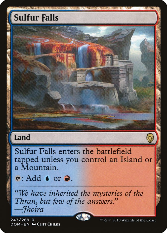 Sulfur Falls [Dominaria] - Magic: The Gathering - Card Brawlers | Quebec | Canada |