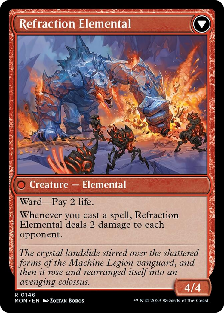 Invasion of Karsus // Refraction Elemental [March of the Machine] - Magic: The Gathering - Card Brawlers | Quebec | Canada |